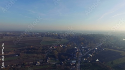 Wallpaper Mural Aerial of the Ukrainian picturesque villages Torontodigital.ca