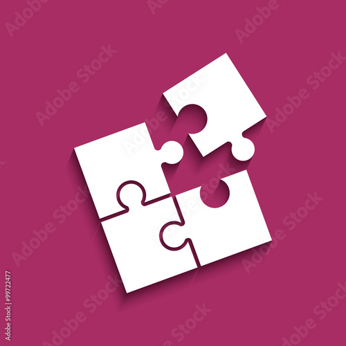 Logo puzzle.