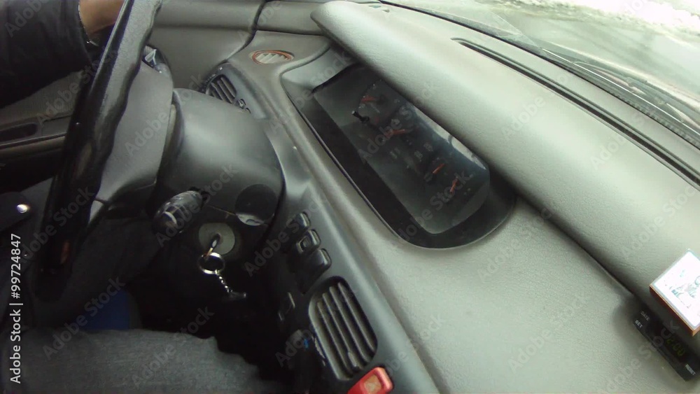 The driver operates the car. The driver operates the car.