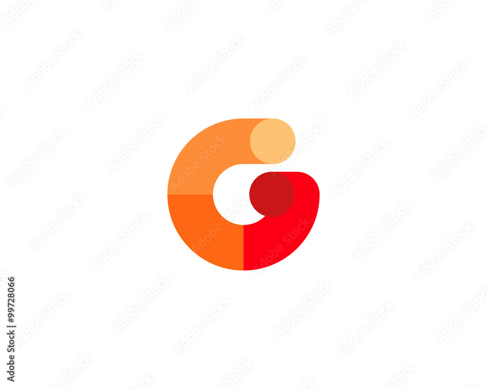 Abstract letter G logo design template. Colorful modern creative sign. Universal vector icon. Fresh tube sector logotype symbol Abstract letter G logo design template. Colorful modern creative sign. Universal vector icon. Fresh tube sector logotype symbol