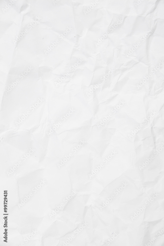 Obraz premium white crumpled paper texture for background binding books, publi