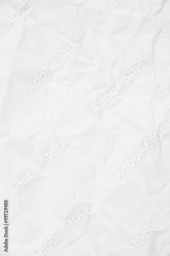 white crumpled paper texture for background binding books, publi
