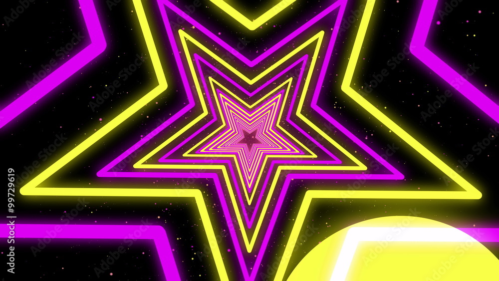 Star Neon Streaks Disco Led Laser Loop Background Energy Violet Electric Light Night Party Yellow Backdrop Shine Colourful. Very useful for backdrops Star Neon Streaks Disco Led Laser Loop Background Energy Violet Electric Light Night Party Yellow Backdrop Shine Colourful. Very useful for backdrops