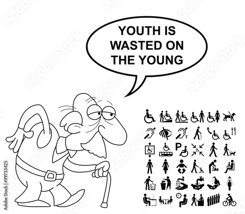 Disability and people Graphics