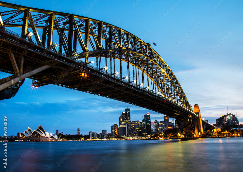 Obraz premium Sydney Harbour Birdge