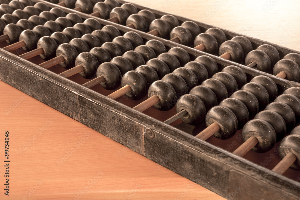 Abacus. Old equipment for calculation Abacus. Old equipment for calculation