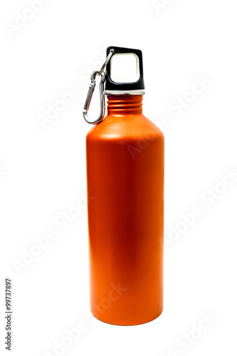 orange water container