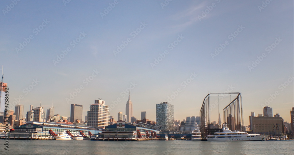 Views of Manhattan from the Hudson River 4K Views of Manhattan from the Hudson River 4K