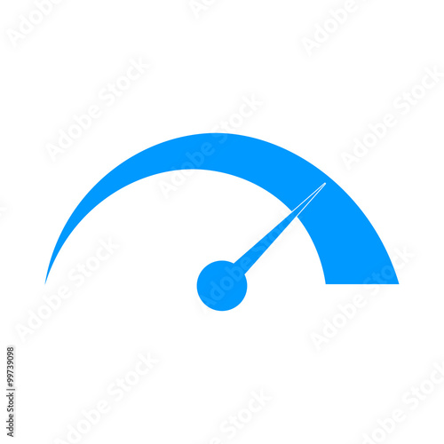 Vector speedometer icon