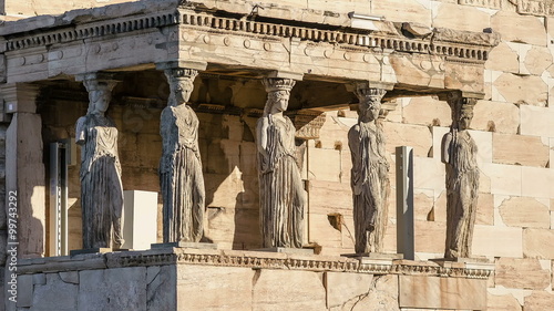 Caryatides Acropolis of Athens 