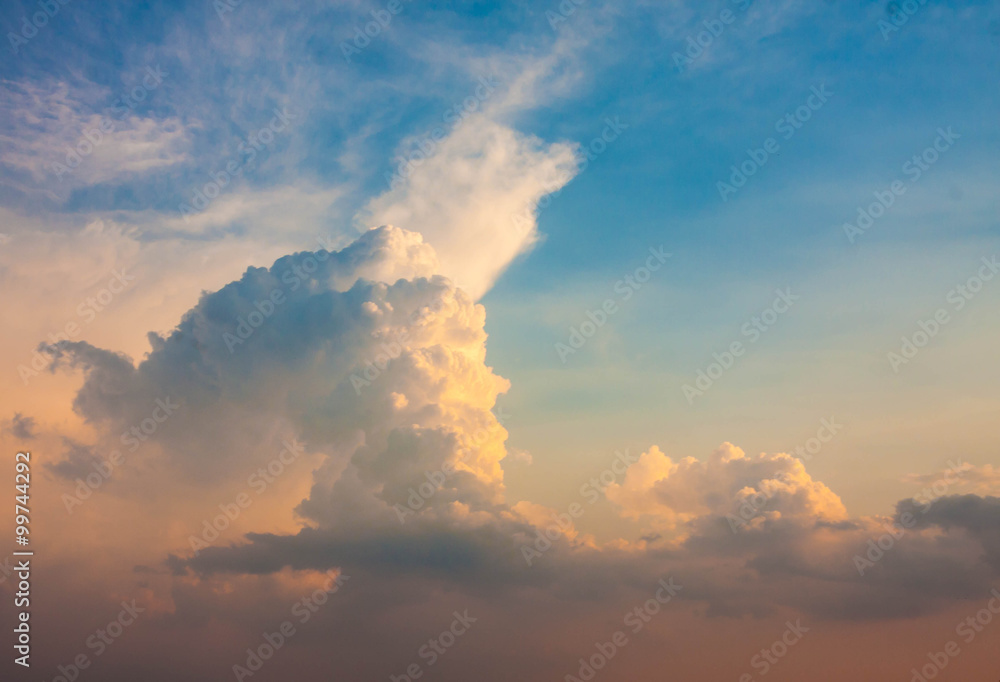 Cumulus Sunset