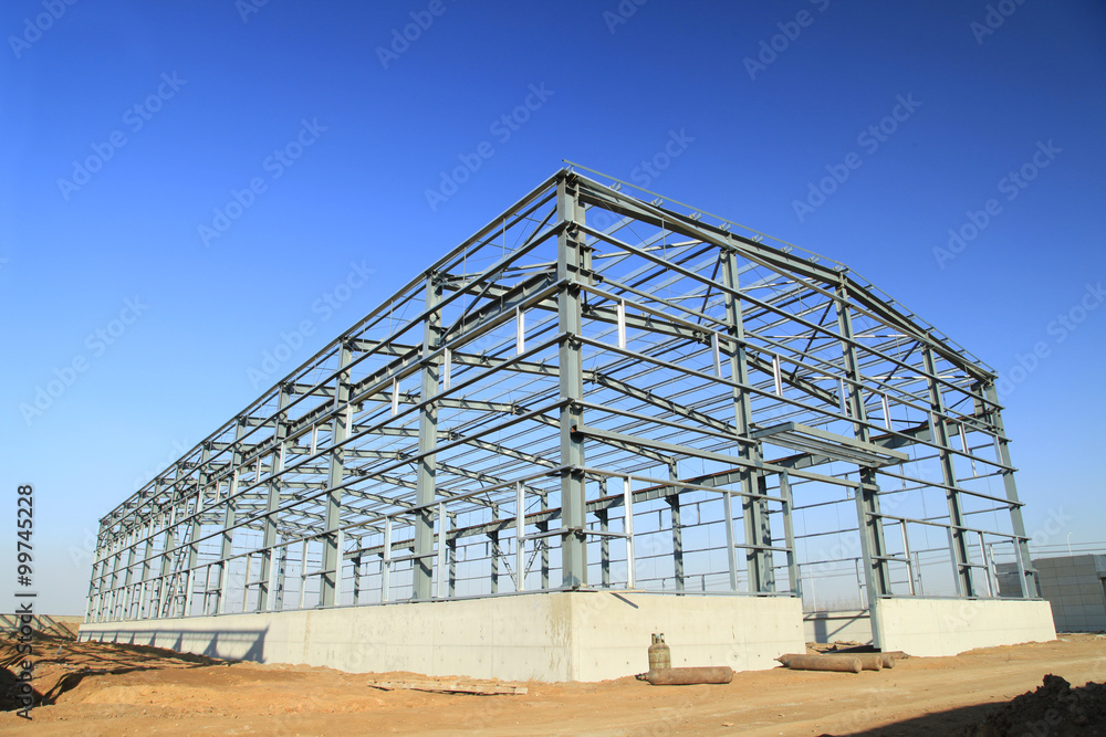 Steel frame structure