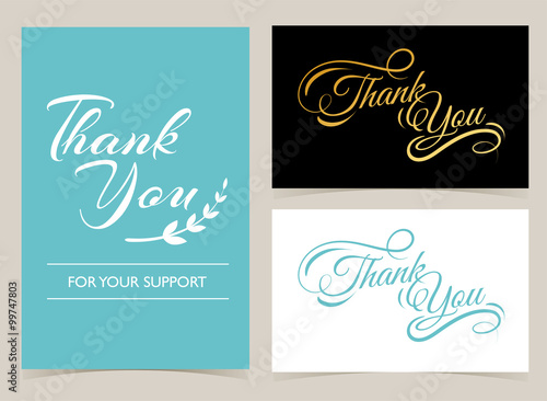 Thank you card