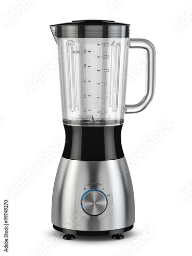 Electric blender. Kitchen appliance, equipment isolated on white