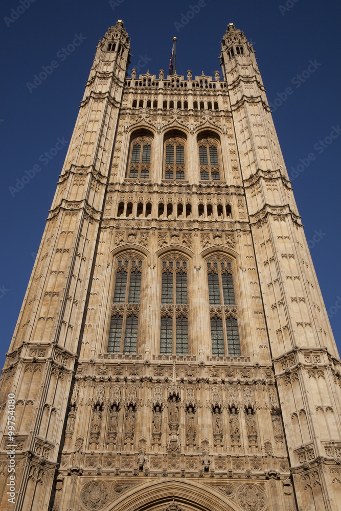 Houses of Parliament at Westminster in London, England