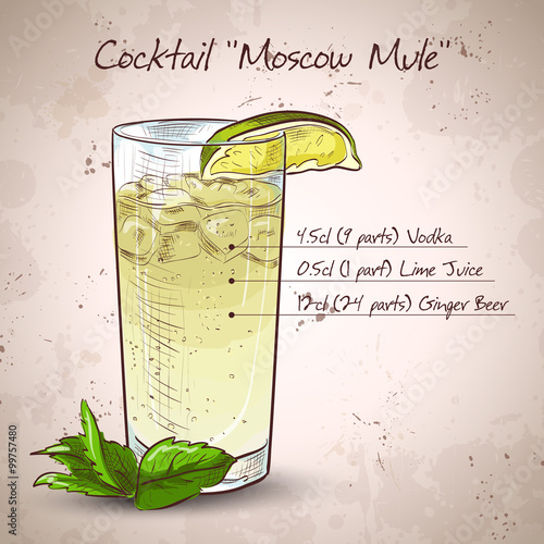 Cocktail Moscow mule