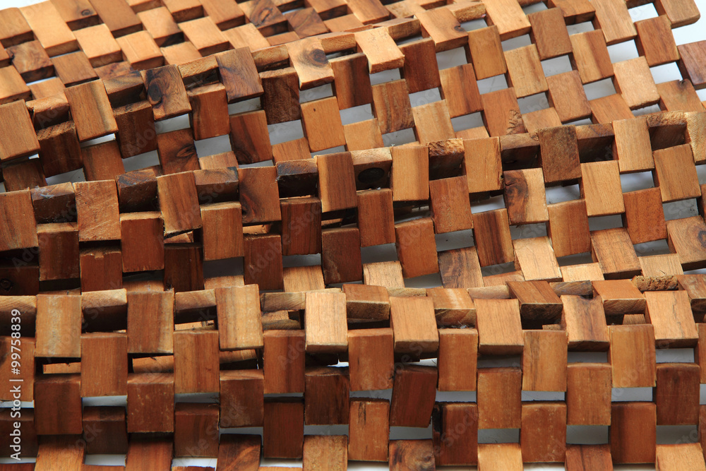 Obraz premium wooden cubes texture