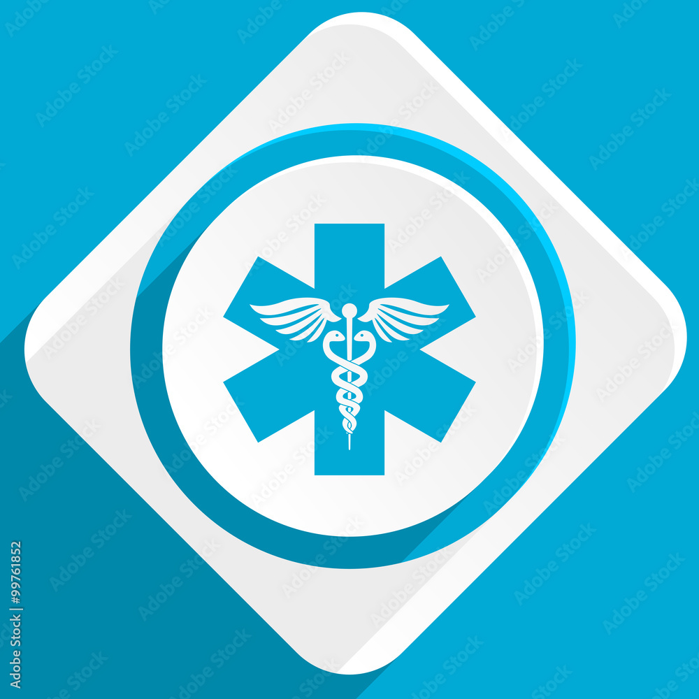 emergency blue flat design modern icon for web and mobile app emergency blue flat design modern icon for web and mobile app