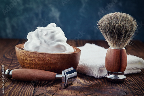 Shaving accessories photo