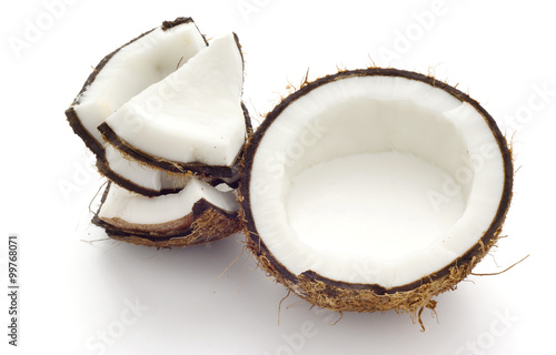 Fresh Suntan in Half Coconut Shell; non sharpen