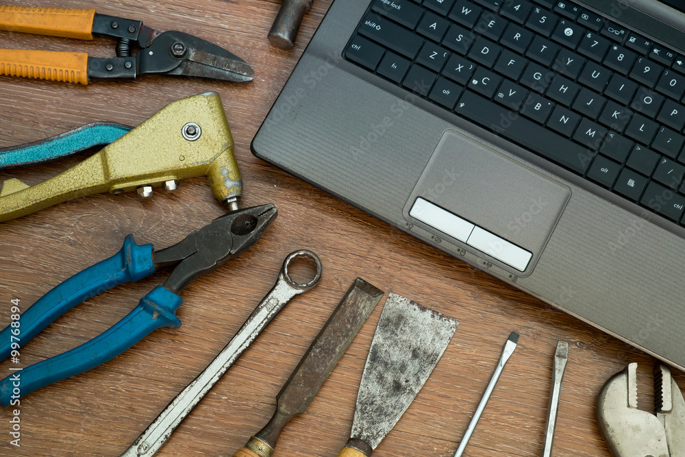 different old tools,technology tools concept different old tools,technology tools concept