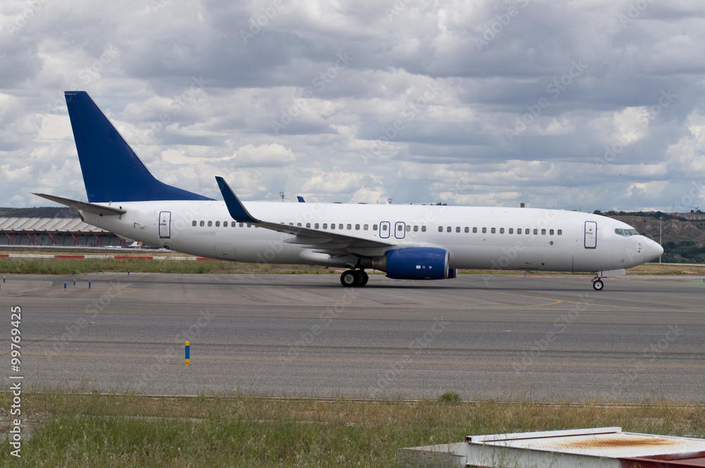 Fototapeta premium B-737