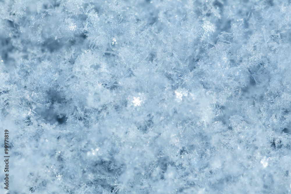 Snow surface closeup. Snow surface closeup.