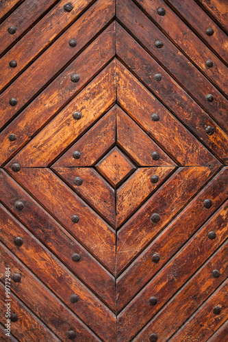 Old wooden door texture
