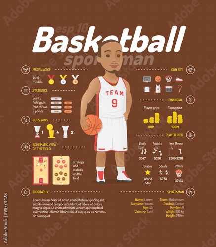 Basketball vector illustration