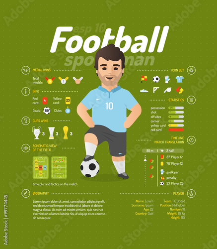 Football vector illustration