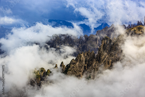 Dolomites, South Tyrol. Location Auronzo, Italy, Europe  © Gorilla