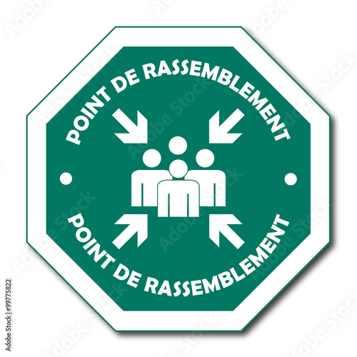 Logo point de rassemblement.