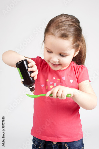 Taking a medicine
