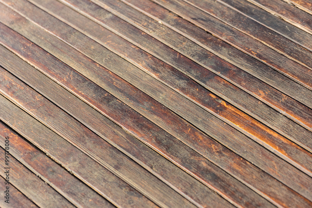 perspective wooden floor ,image in soft focusing perspective wooden floor ,image in soft focusing