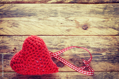 Valentine's Day heart crochet