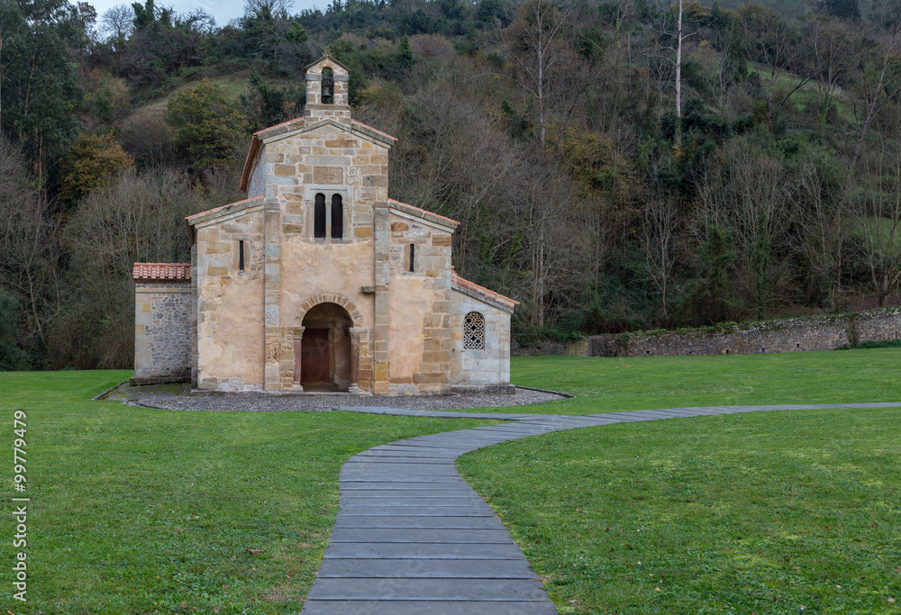 the church of Valdedios on the Camino Primitivo the church of Valdedios on the Camino Primitivo