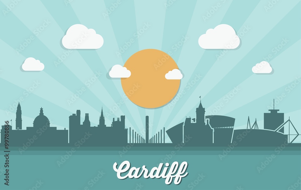 Cardiff skyline Cardiff skyline