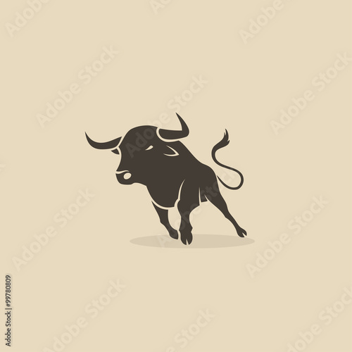 Running bull 