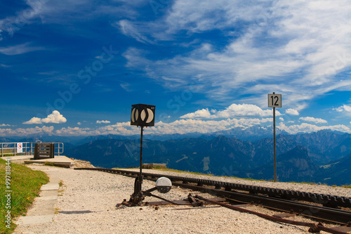 Cog Railway in Austrian Alps
