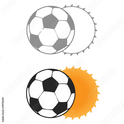 Football sun eclipse