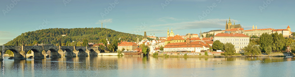 Fototapeta Praga - Stitched Panorama