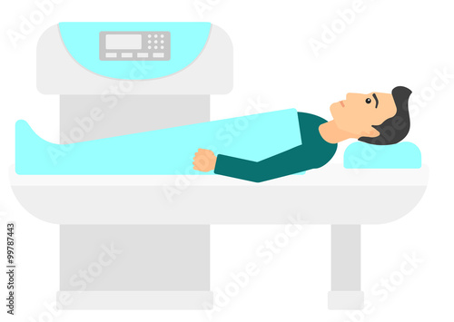 Magnetic resonance imaging.
