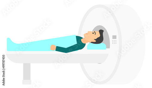 Magnetic resonance imaging.