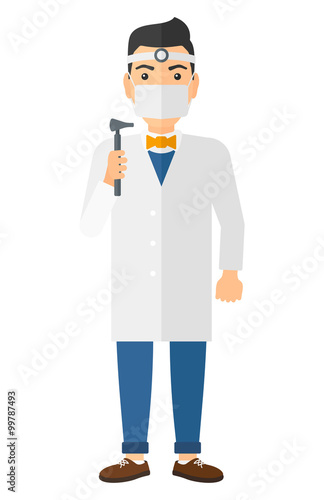 Ear nose throat doctor.