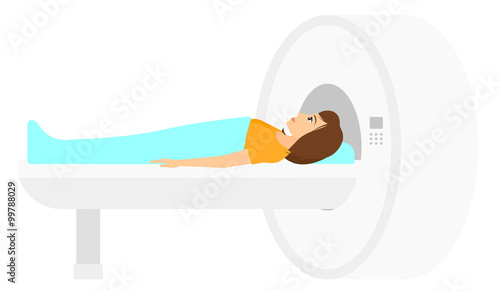 Magnetic resonance imaging.