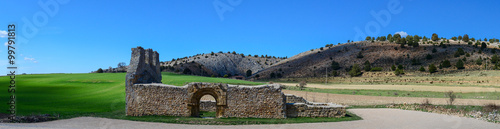 Ruins Landscape in Soria, Spain.