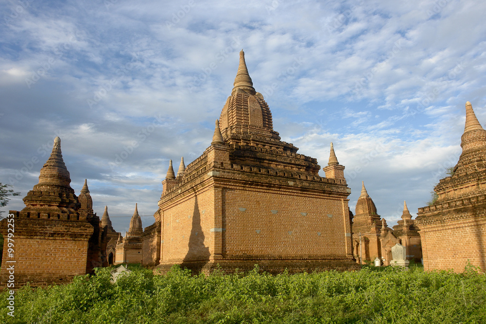 Myanmar - stupas in Pagan