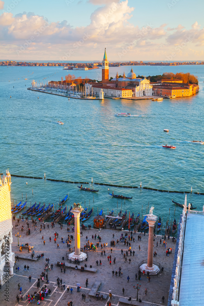 San Marco square in Venice, Italy