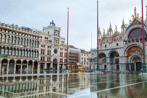 San Marco square in Venice, Italy photo