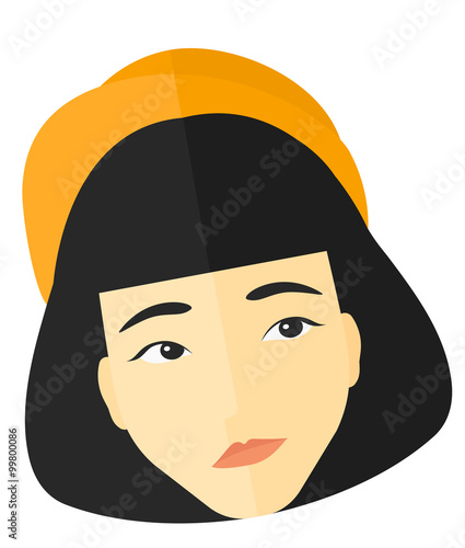 Doubtful young woman.